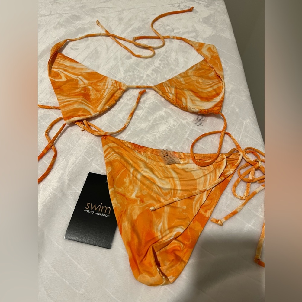 Naked wardrobe bikini make a